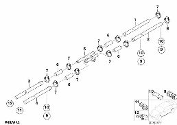 FUEL PIPE AND MOUNTING PARTS