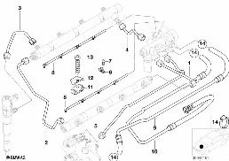 FUEL PIPE, PRESSURE ACCUMULATOR