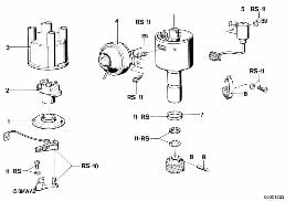 DISTRIBUTOR-SINGLE PARTS