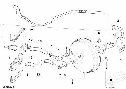 POWER BRAKE UNIT DEPRESSION
