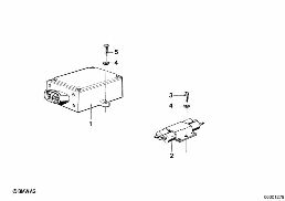 IGNITION SYSTEM diagram for BMW 7 Series E23 730