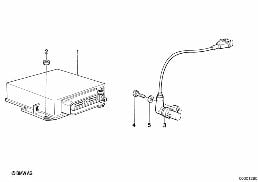 Impulsgeber diagram for BMW 7 Series E32 750iL