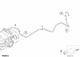FINAL DRIVE, VENTILATION diagram for BMW X5 E53 3.0d